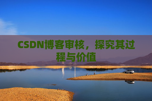 CSDN博客审核，探究其过程与价值